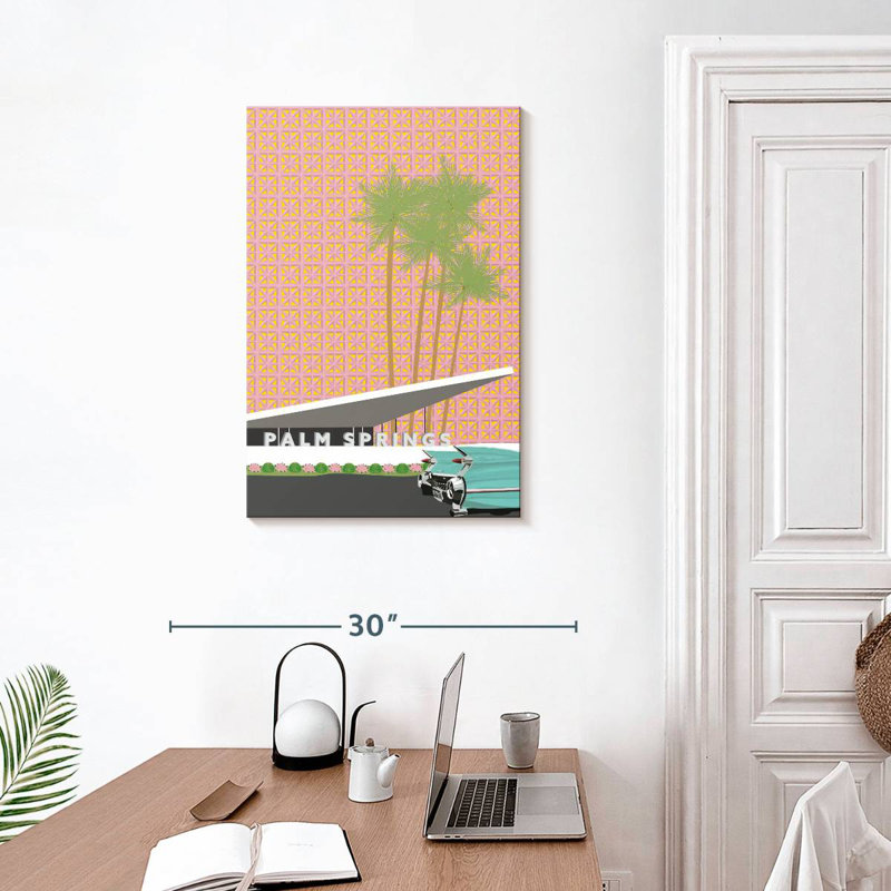 Aime Palm Springs With Convertible, 30" H x 20" W