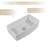 30‘’ L x 19" W Farmhouse Kitchen Sink White Ceramic Kitchen Sink Apron Front Single Bowl Sink