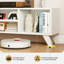 Console multimédia avec pieds surélevés