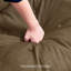 Fauteuil d'appoint avec coussin confortable comme un nuage et accoudoirs en bois-1988870771
