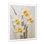 Minimalisme crème, jonquilles sur toile