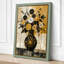 Patterned Vase Study Boho - Wrapped Canvas-1069585577-1069585579