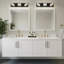 Barre d'éclairage à DEL pour meuble-lavabo à DEL 5 tasses, noir mat-591739426-601154902-601154897