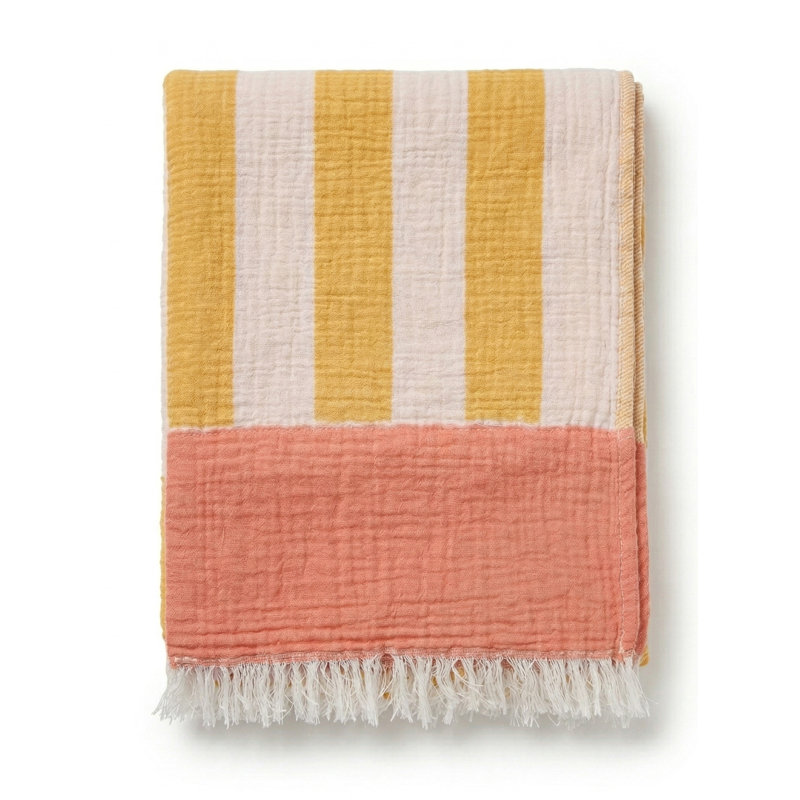 Serviette de bain Breezy, Corail