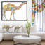 « joyeuse floral mixte », impression sur toile-63763323-63763327
