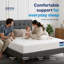 Winksleep Black Euro Top Mattress, Medium-Firm with Pocket Springs & Memory Foam-2108952444