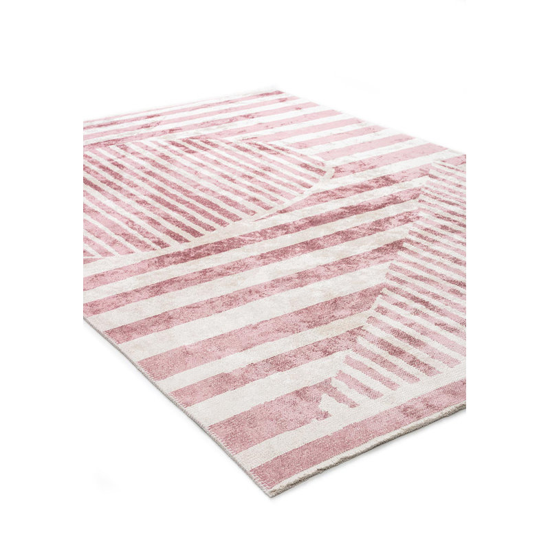 Tapis Mid-Century moderne, Rectangle 9 pi 10 po x 14 pi