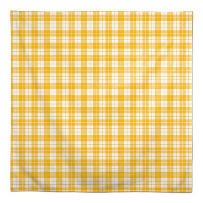 Nappe carrée en polyester Vichy