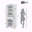 Armoire de rangement avec tablettes réglables