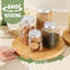 Bamboo Lazy Susan Organizer for Kitchen, Turntable for Cabinet, Countertop