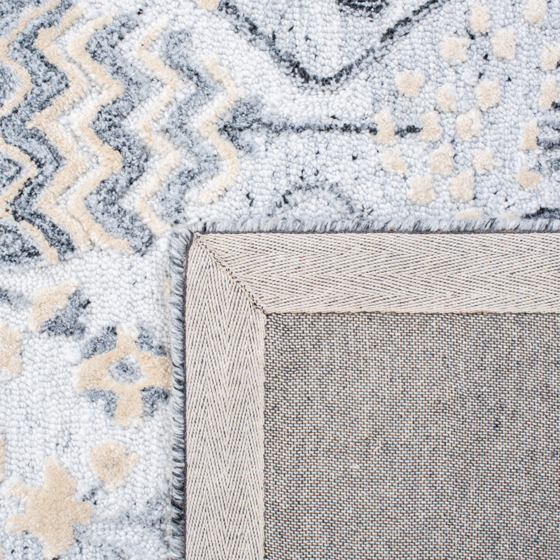Glamour Hand Tufted Performance Floral Rug, Rectangle 4' x 6'