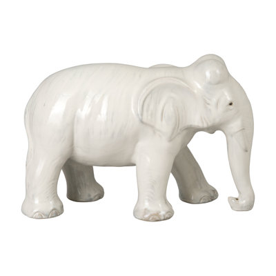 Elephant Ceramic Garden Statue