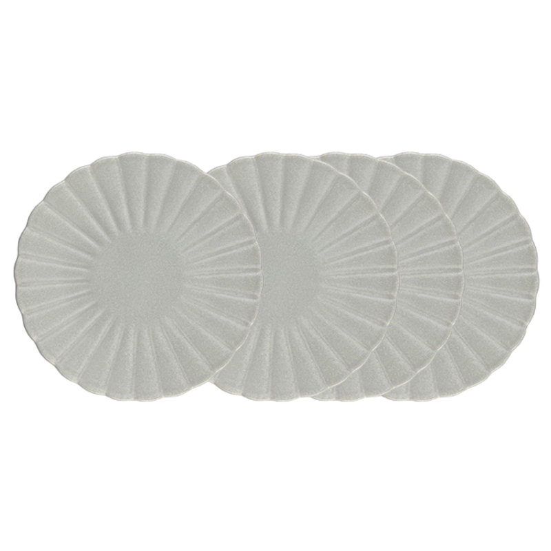 Assiette à salade Canvas Home Lafayette, Gris