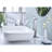 Bathroom Sink Faucet Featuring Waterfall Spout And Single Handle, Pop - Up Drain  No Overflow , Brushed Nickel Finished Stainless Steel, Stable Flow For A Calm Atmosphere, Easy To Manage Water