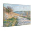 "The Road to Vétheuil", reproduction sur toile tendue-2127193622