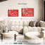 Tableau noir «Merry Christmas» - rouge-553600550