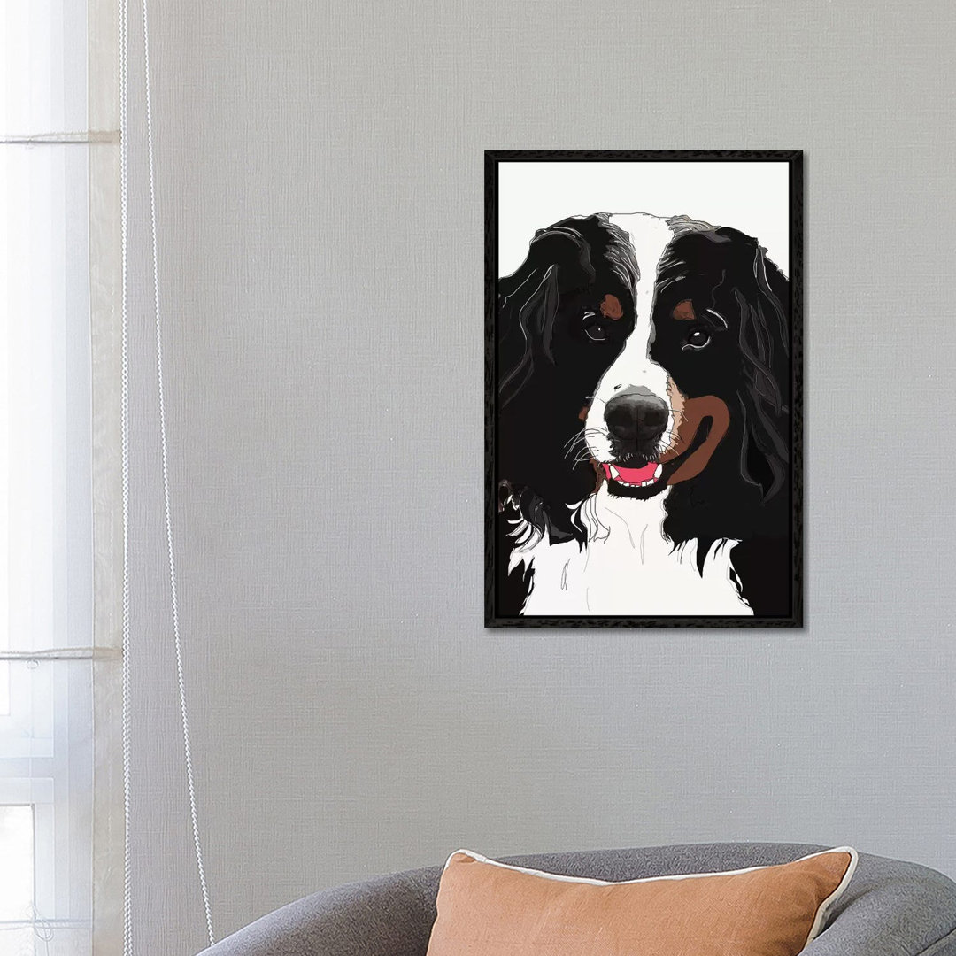 Berner Sennenhund I von Sketch And Paws - Gallery-Wrapped Canvas Giclée on Canvas