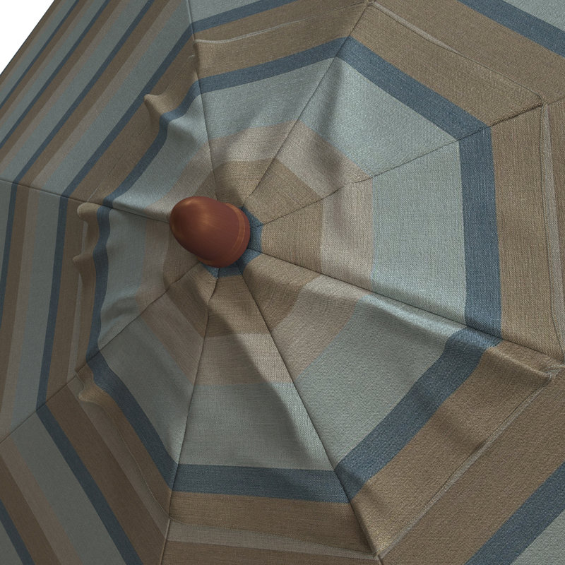 Parasols de marché 9 pi Jimerson, Sunbrella® brume Gateway