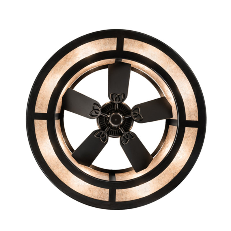 Golden Forge Downrod Ceiling Fan