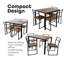 Billitteri 4 - Person Dining Set