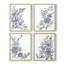 «Interlocking Melody I», ensemble de 4 reproductions encadrées-1484930877-1484930878
