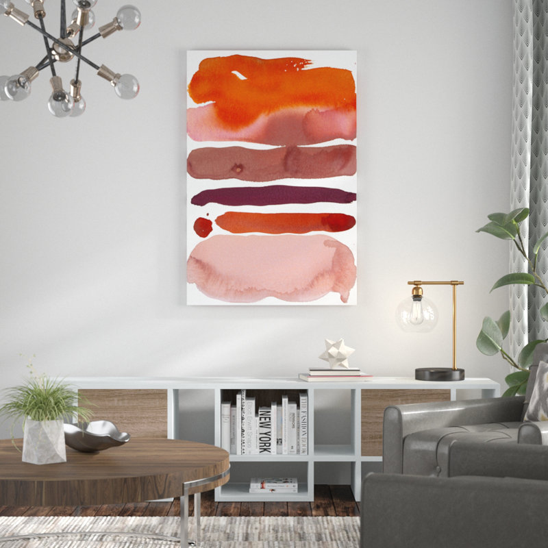 «Tuscan Sunset II», peinture sur toile, H 48 po x l 32 po
