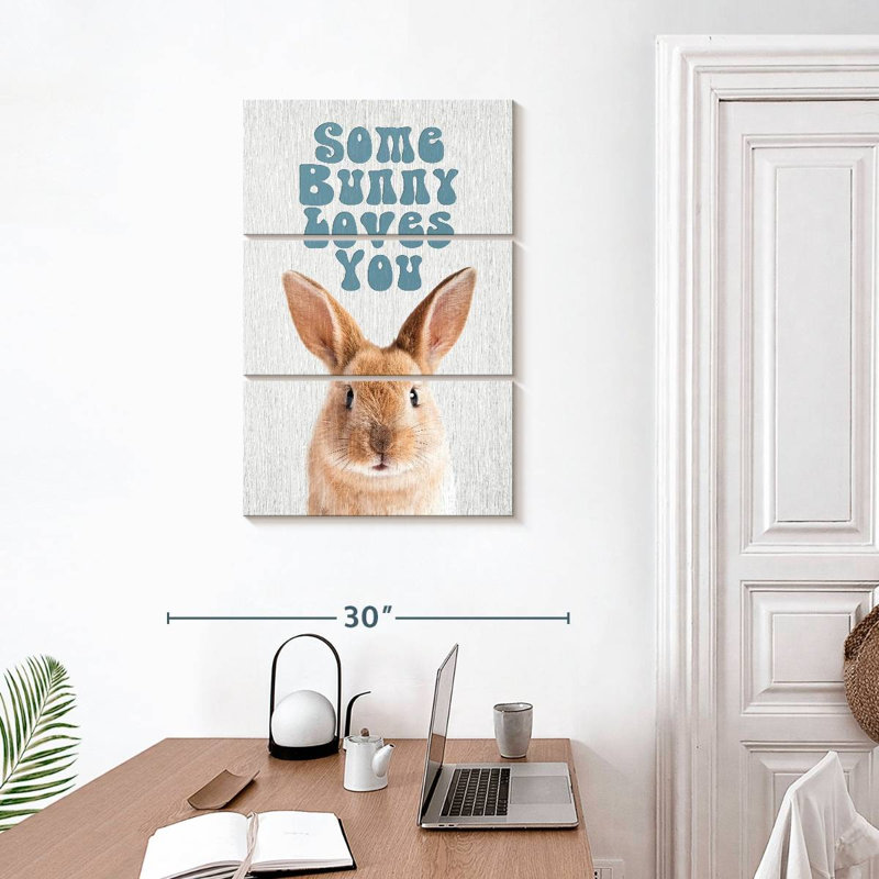 Brampt Some Bunny Loves You, H 32 po x l 20 po