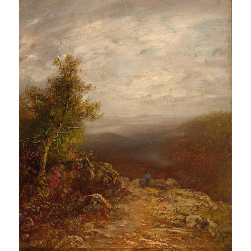 «Above the Clouds» par Ralph Albert Blakelock - Art mural sur toile tendue avec châssis, H 24 po x l 17 po