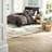 Premium Brown Grey Bedding Sets, Plush Polyester, Cozy Modern Design