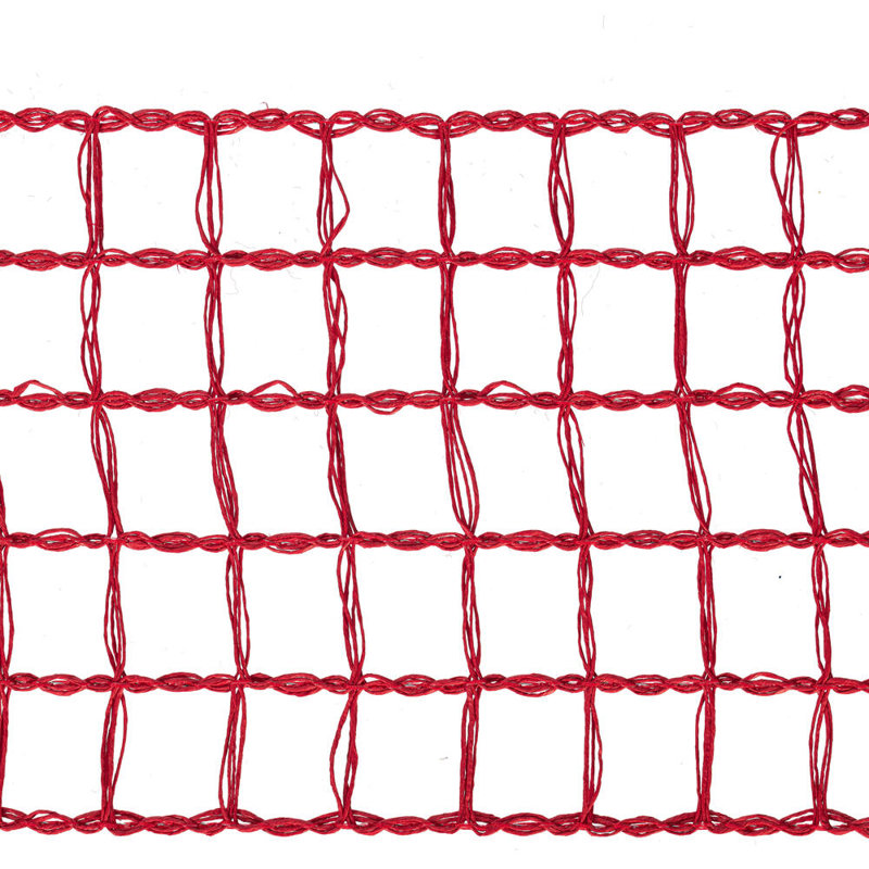 Ruban à mailles fines de 3,75 po x 10 pi., Grille rouge mince
