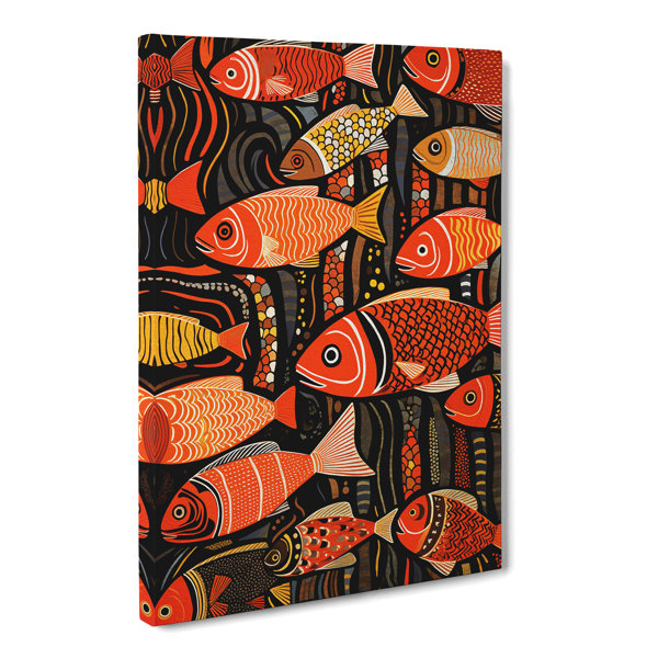 House of Hampton Fish Op Art No.4 | Wayfair.ie