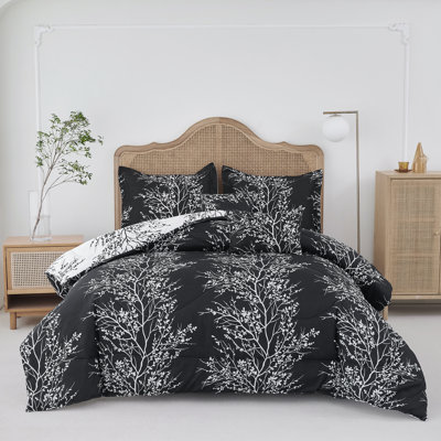 6-Piece Foliage Reversible Comforter Set