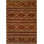 Sitkin Wool Southwestern Area Rug in Brown