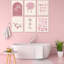 6 Piece Wrapped Canvas Wall Art