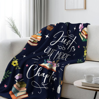 Book Lovers Gifts for Book Lovers Women, Bookish Gift for Readers, Reading Blanket, Books Club/Bookworm/Reading Gift for Women, Literary Gifts Blanket 60"*80"