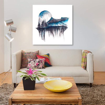 « abstract nature i » par marco gonzalez, reproduction d’impression sur toile tendue