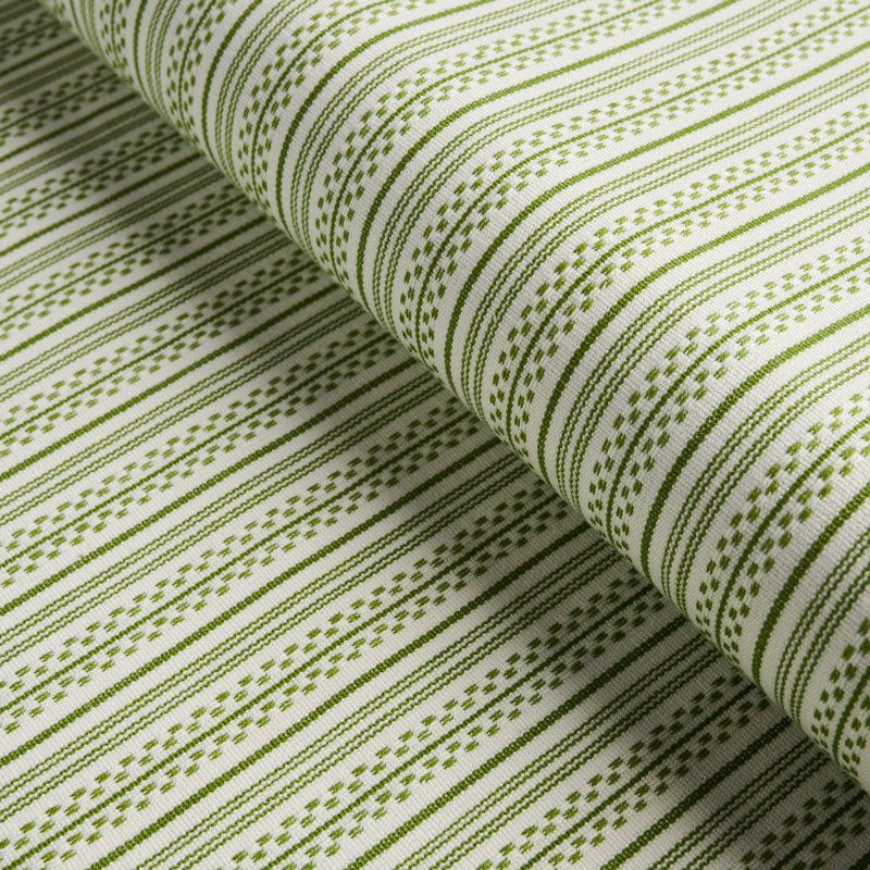 Jack Stripe Fabric, Green
