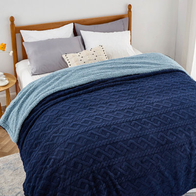 Bedsure Sherpa Blanket For Bed- Fuzzy Soft Cozy Blanket, Fleece Thick Warm Blanket For Winter GentleSoft™️