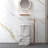 33" Tall Pedestal Bathroom Sink Solid Surface Bathroom Sink-119231973