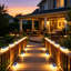Natural Solar Powered Deck Light