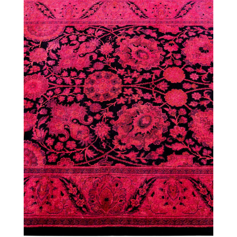 Overyed One-of-a-Kind Runner 2'7" X 12'6" Hand Knotted Area Rug