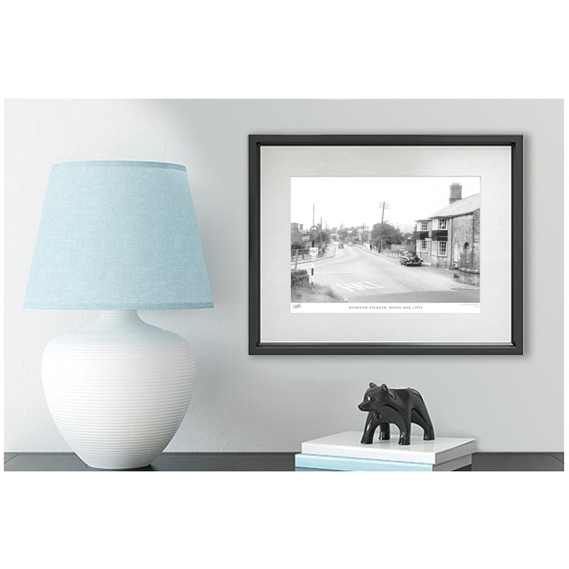 Rushton Spencer, Royal Oak C1955 - Single Picture Frame Print, 28cm H x 36cm W x 2.3cm D