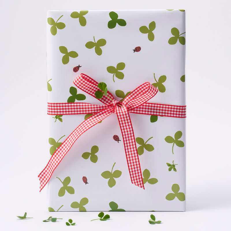 Papier d'emballage Celia Clover