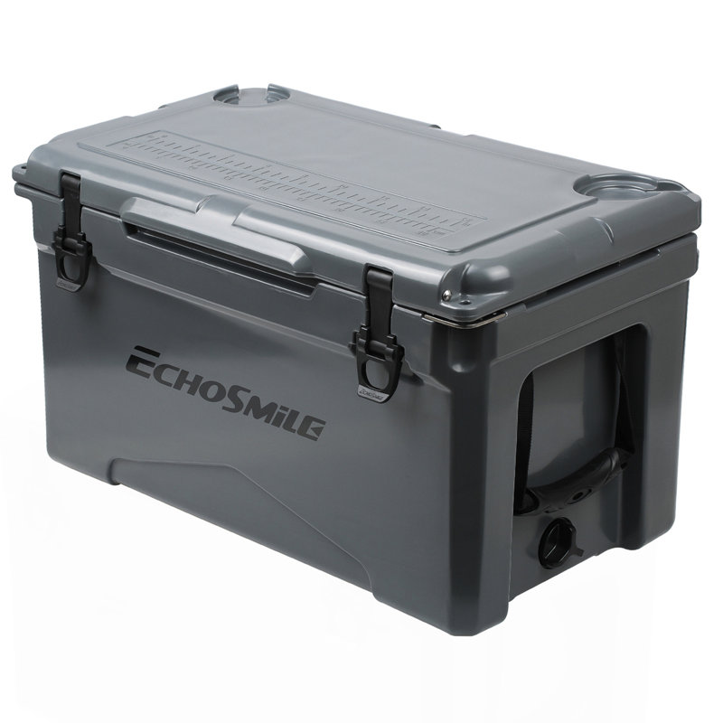 40Qt New Grey Insulated Box, Grey