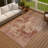 Machine Washable Indoor/Outdoor Earleville ACN2360 Casual Rug-542681416