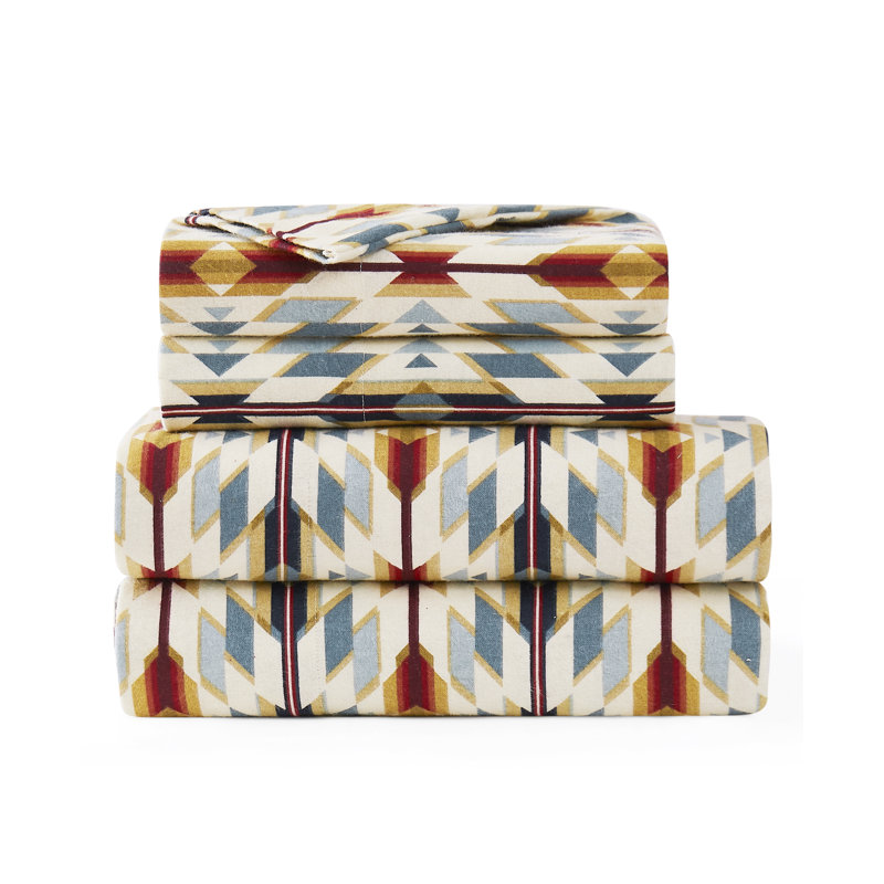 Prairie Springs Sheet Set Queen, Queen Sheet Set with 2 Pillowcases