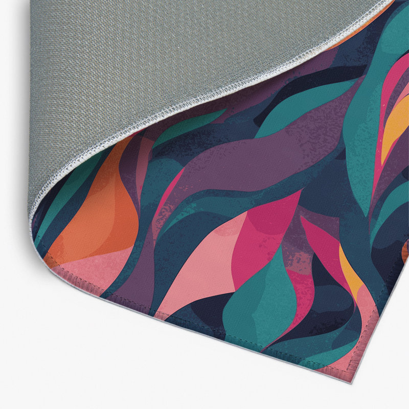 Tapis intérieur et extérieur Neon Warp, Rectangle 1 pi 6 po x 2 pi 6 po