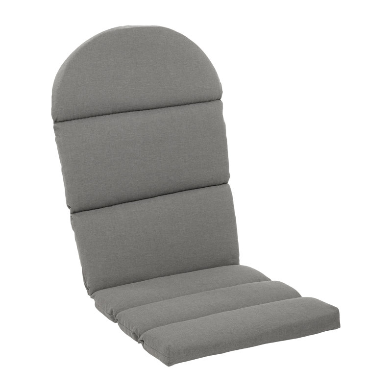 Arden Selections Oceantex Outdoor Adirondack Chair 2.5" Cushion, Gray