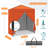 6x4 Canopy Tent, Heavy Duty Pop up Canopy with Sidewalls-123292648