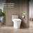 Purewash E930 Elongated Bidet Toilet Seat With Remote Control-101340167
